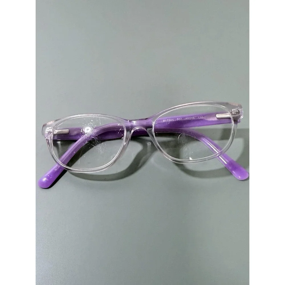 MARCHON NYC JUNIOR M-7501 501‎ LILAC AUTHENTIC EYEGLASSES